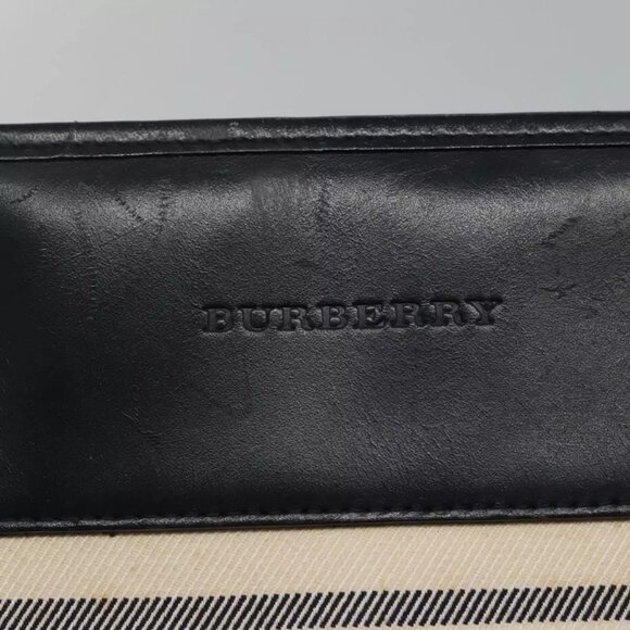 BURBERRY Tote Bag Canvas White Auth - Picture 11 of 16